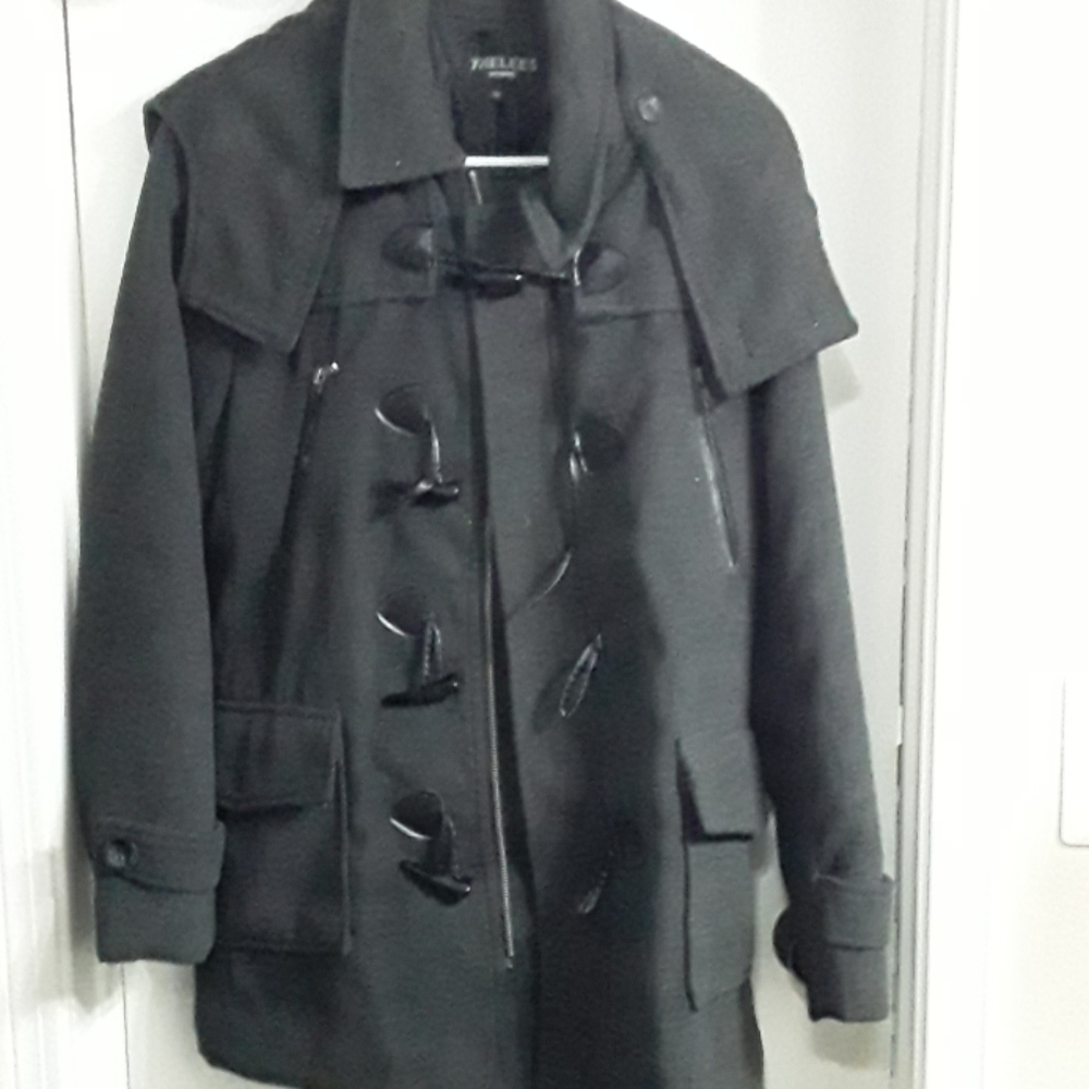 Dark Gray Pea Coat